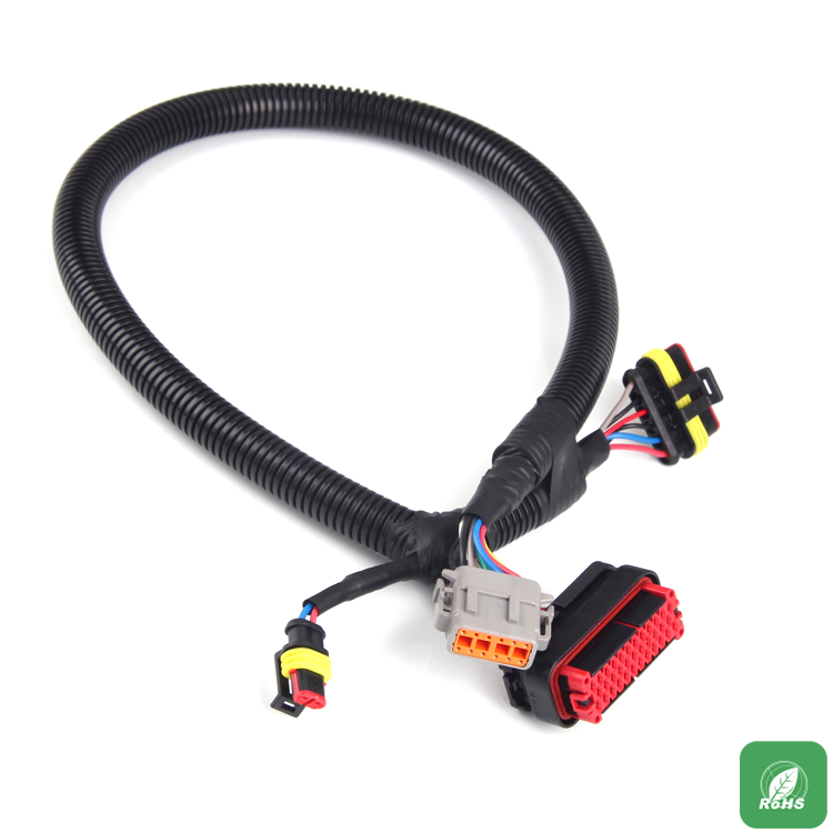 How should the car harness sheath structure type be adjusted?