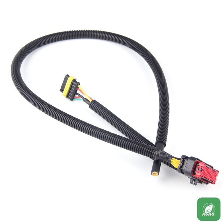 The principle of automobile harness assembly
