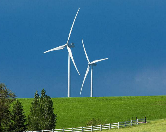 The world's first floating offshore wind farm began to generate electricity